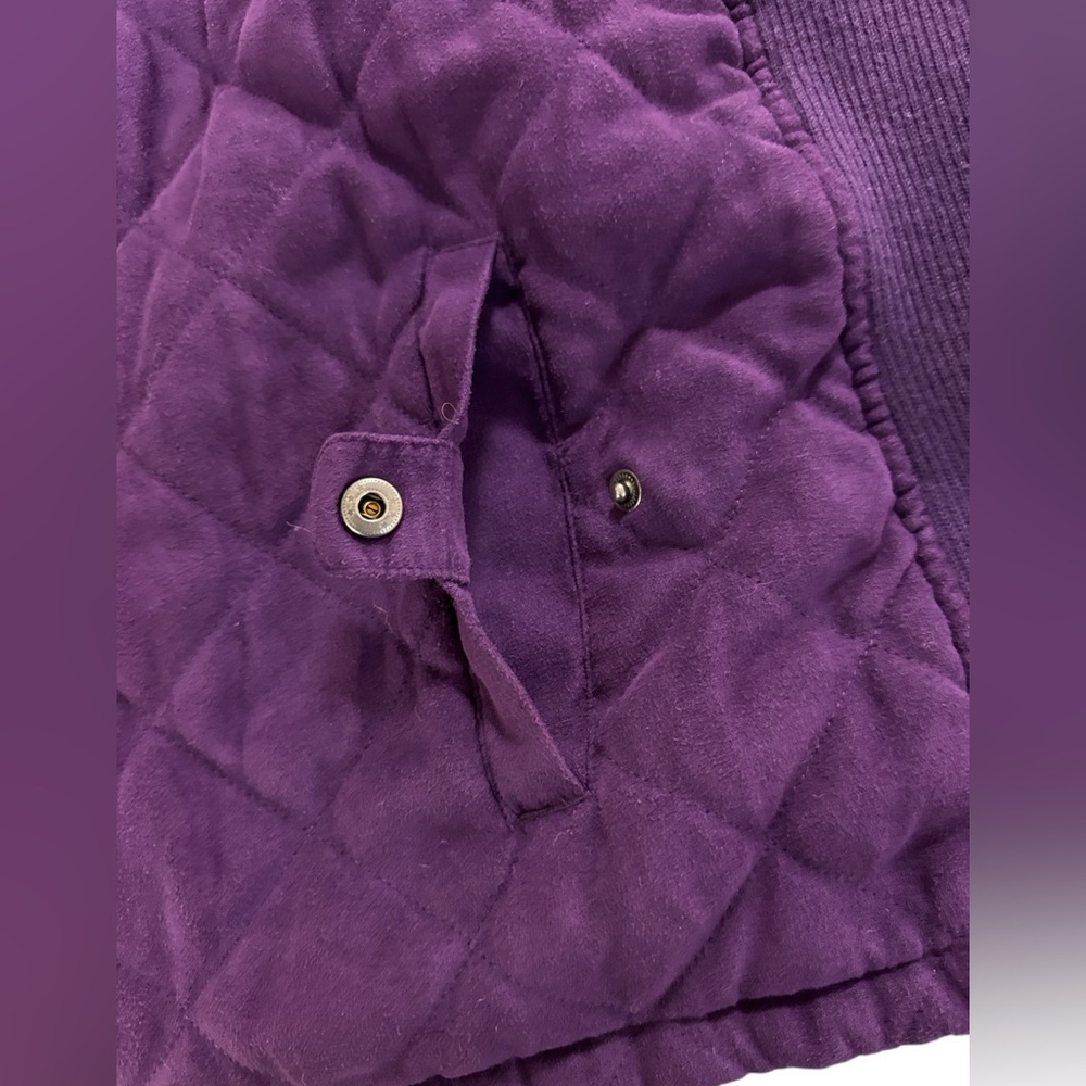 Croft & Barrow Purple Vest - Picture 4 of 10
